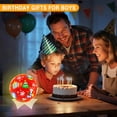 thumbnail image 6 of KiddiTouch Paint Your Own Soccer Ball Lamp Kit, 3D Soccer Gift Night Light, Art Supplies and Crafts, Birthday Gifts for Boys Girls Kids Ages 6-12, 6 of 8
