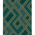 thumbnail image 4 of Green Abstract Graphic Geometric Wallpaper R8355, 4 of 4