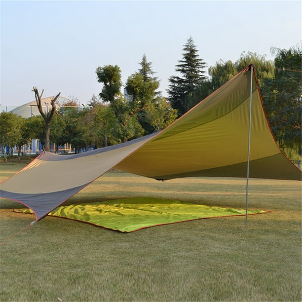 Beach shade tarp top