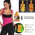 thumbnail image 4 of Women's Hot Sweat Slimming Neoprene Tank Top Vest Body Shapers for Weight Loss No Zipper, 4 of 6
