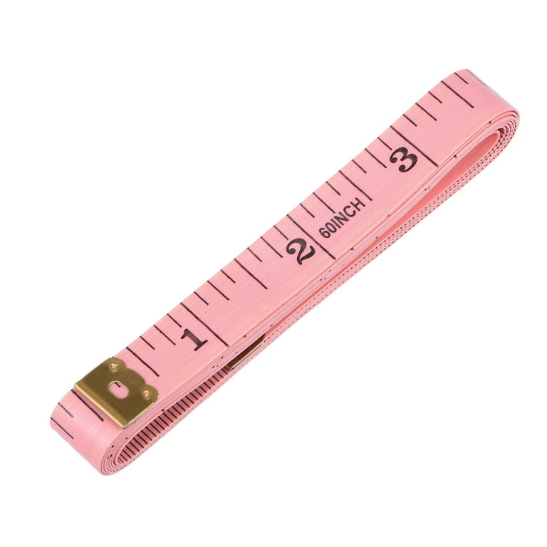 1.5M/59-inch Clothes Tape Measure Measuring Ruler Pink 10 Pack