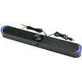 thumbnail image 1 of SADA V-198 Computadora Audio Hogar Escritorio Portátil Mini Altavoz Auriculares Doble Uso (Negro), 1 of 8