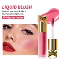 thumbnail image 1 of EGNMCR Blush Long Lasting Dewy Matte Blushes Cute Powder Blusher Expansion Color Naked Makeup Rouge Powder Blusher Cream 5ml blusher Cream, 1 of 1