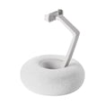 thumbnail image 1 of Grey Plush Rotating Phone Stand For Tablets And Phones With Multi-Angle Adjustment And Fluffy Base, 1 of 5