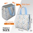 thumbnail image 3 of Princess Pattern Insulated Lunch Bag for Women & Adults,Large Portable Soft Cooler Lunch Bag,Thermal Food Storage Tote with Pearl Cotton,8.66L,8.75x5.75x9.5 Inch, 3 of 6