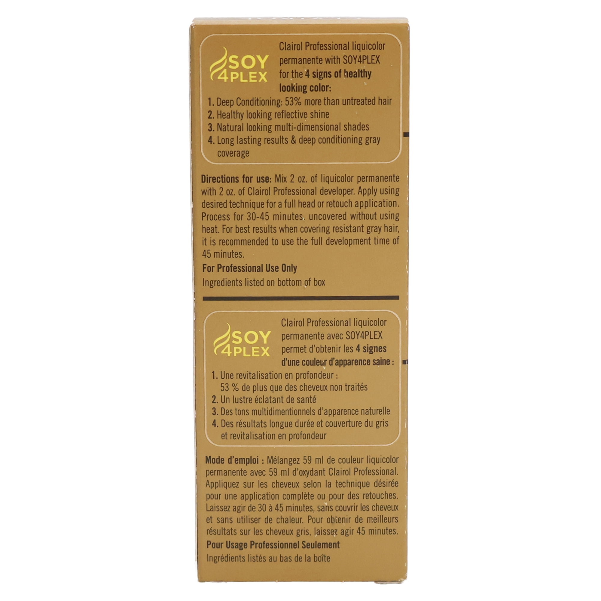 Clairol Liquicolor Permanente, 6RN/31R Dark Red Neutral Blonde, 2 Oz., Pack of 12
