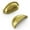 Brass, variant on Hickory Hardware P3055-PB 3 In. Williamsburg Polished Brass Cup Cabinet Pull