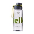 thumbnail image 2 of Water Bottle 22oz (650ml), Clear Water Bottle with Spout Lid and Carry Handle, Reusable, Hiking Water Bottle Suitable for Travel, Outdoors, Gym, Travel, Home, Black, 1Pcs, 2 of 5