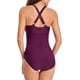 thumbnail image 5 of Trajes de baño de una pieza para mujer, trajes de baño de control Tommy fruncidos, cuello en V, espalda cruzada sexy, trajes de baño para nadar, 5 of 6