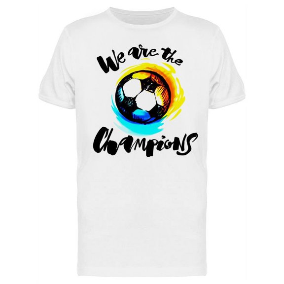 We Are The Champions T-Shirt Men -Image by Shutterstock, Male 3X-Large