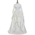 thumbnail image 4 of The Phantom of The Opera  Womens White Victorian Dress Set Musical Outfit, 4 of 7