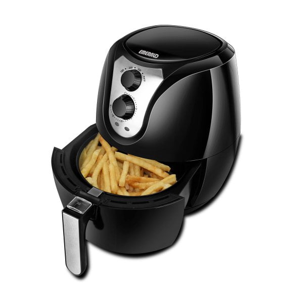 Emerald Air Fryer 1400 Watts with Removable Basket & Pan 4.2QT Capacity  (1801)