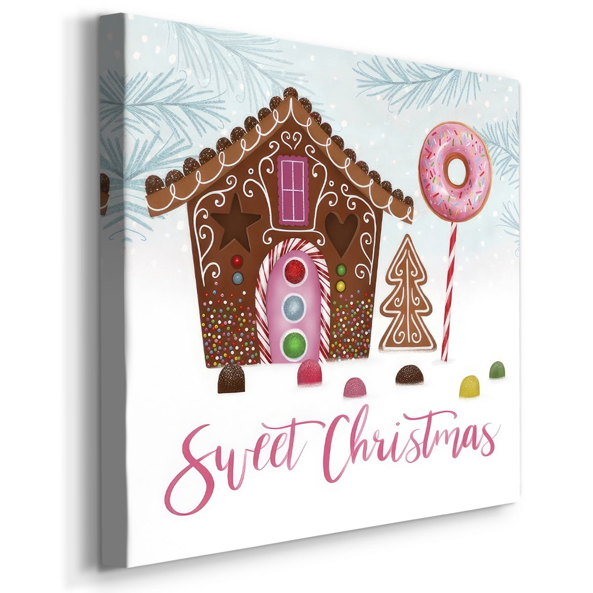 Sweet Holidays I- Gallery Wrapped Canvas