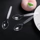 thumbnail image 3 of Cucharas de plástico 60pcs Utensilios desechables Cucharas de cubiertos transparentes HOMEMAXS MX4670370, 3 of 6