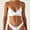 White, variant on Ayfxijin Beach Vacation Bikini Set for Women Two-Piece Swimwear