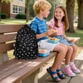 thumbnail image 5 of Bow Backpack, Ongmies Aesthetic Lightweight Daypack with Bow Rucksack Style, Large Capacity, 5 of 6