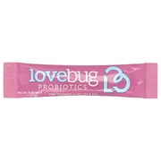 LoveBug Probiotics Organic Infant Probiotic Powder, 0-6 Months, Helps with Colic, Reflux, Diarrhea, Constipation & Gas, 30 Packets