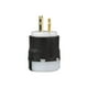 thumbnail image 2 of EATON AH5266 - Enchufe de flecha de cableado resistente a los impactos, 125 VC, 15 A, 2 P, 3 W, negr, 2 of 6
