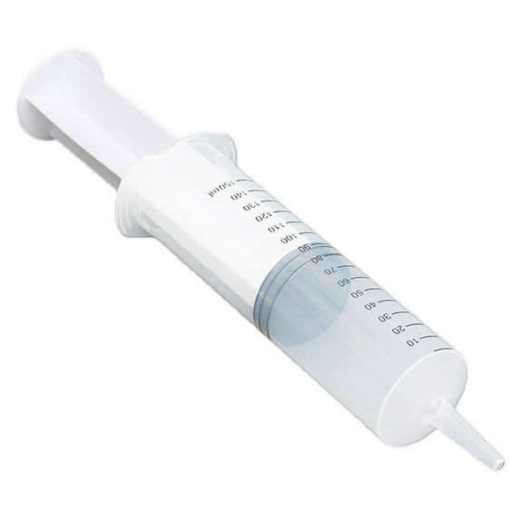 RUOYING Large Plastic Syringe Measuring Nutrient Sterile ReusableLiquid Foods Feed W3E9