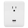 thumbnail image 3 of Toma de corriente con USB, toma de corriente inteligente para pared, toma de corriente para el hogar, toma de corriente de pared probada profesionalmente, 3 of 12