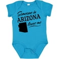 thumbnail image 3 of Inktastic Someone in Arizona Loves Me Boys or Girls Baby Bodysuit, 3 of 5
