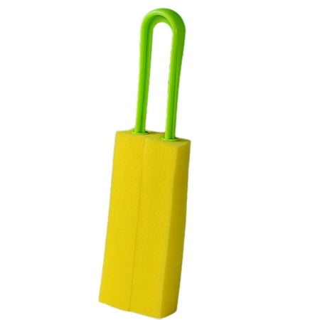 

High Density Sponge Cup Brush with Long Handle Reusable Water Bottle Brush
