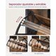 thumbnail image 2 of VASAGLE Armario Zapatero, Organizador de Zapatos con Puertas Abatibles, Capacidad para 12-18 Pares de Zapatos, Ahorra de Espacio, 30 x 60 x 130 cm, para Entrada, Marrón Rústico y Negro, 2 of 5