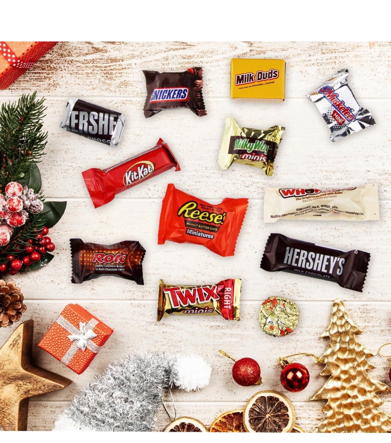 Hershey's Bulk Chocolate Candy Variety Pack, Assorted Individually Wrapped Candies, 5 lbs.