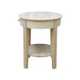 thumbnail image 5 of International Concepts Solid Wood Philips End Table - Natural Unfinished, 5 of 9