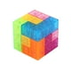 thumbnail image 2 of Cubo magnético de 3 x 3 x 3, bloques de construcción giratorios, juguete para aliviar el estrés para niños (translúcido), 2 of 14
