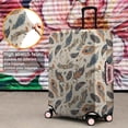 thumbnail image 4 of Stretch Luggage Cover L(25-28in)– Elastic Travel Suitcase Protector with Handle Openings & Bottom Closure, Washable Polyester Spandex Cover for 18"-32" Suitcases, S/M/L/XL Size, 4 of 6