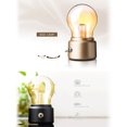thumbnail image 3 of Graflsoa Vintage LED Night Light with Glass Shade, Metal Toggle Switch, 400mAh Rechargeable Battery, Energy-Saving Golden Bulb Lamp, 3 of 6