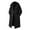 Z-2 Black, variant on Men's Casual Trench Coat Notched Lapel Casual Belted Windbreaker Fall Classic Long Jacket Overcoat Outerwear Clothes, Black, Size 4XL