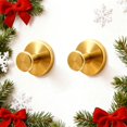 thumbnail image 2 of ABPETE Shower Hooks for Inside Shower,Suction Cup Hooks for Glass Window,Removable Towel Hooks for Bathrooms,2 Packs(Gold), 2 of 14
