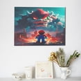 thumbnail image 6 of Lsque Mario Pattern Canvas Decorative Picture – 30x40in Premium Wall Art, Modern Canvas Print for Home Decor（Horizontal）, 6 of 6