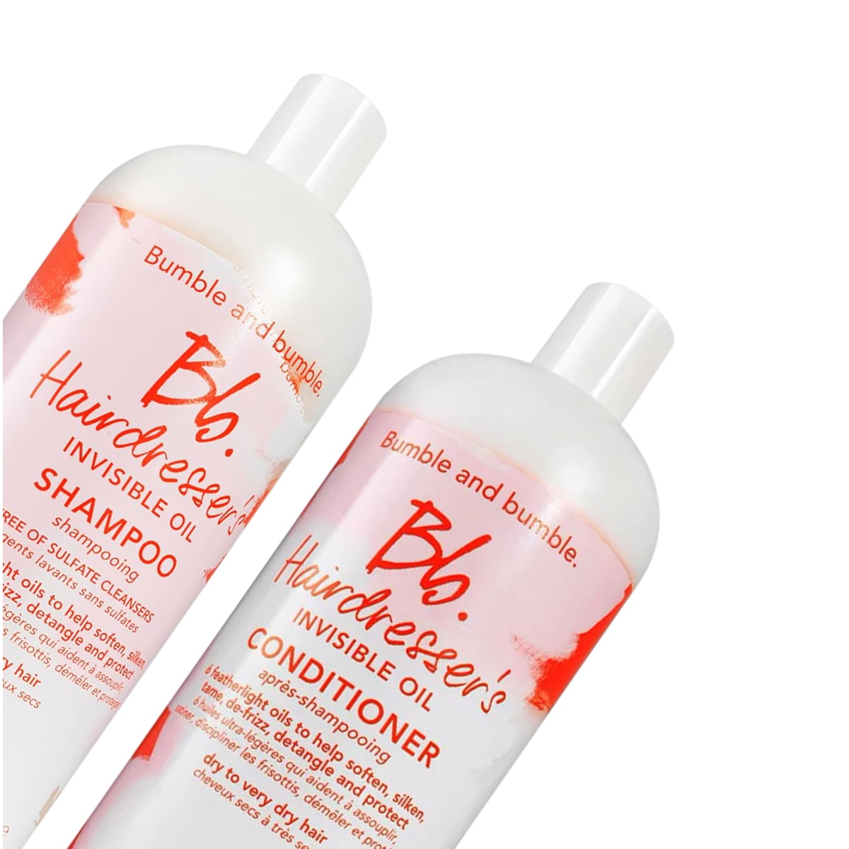 Bumble and Bumble Hairdresser's Invisible Oil Shampoo & Conditioner for Dry Hairs 33.8 oz Each