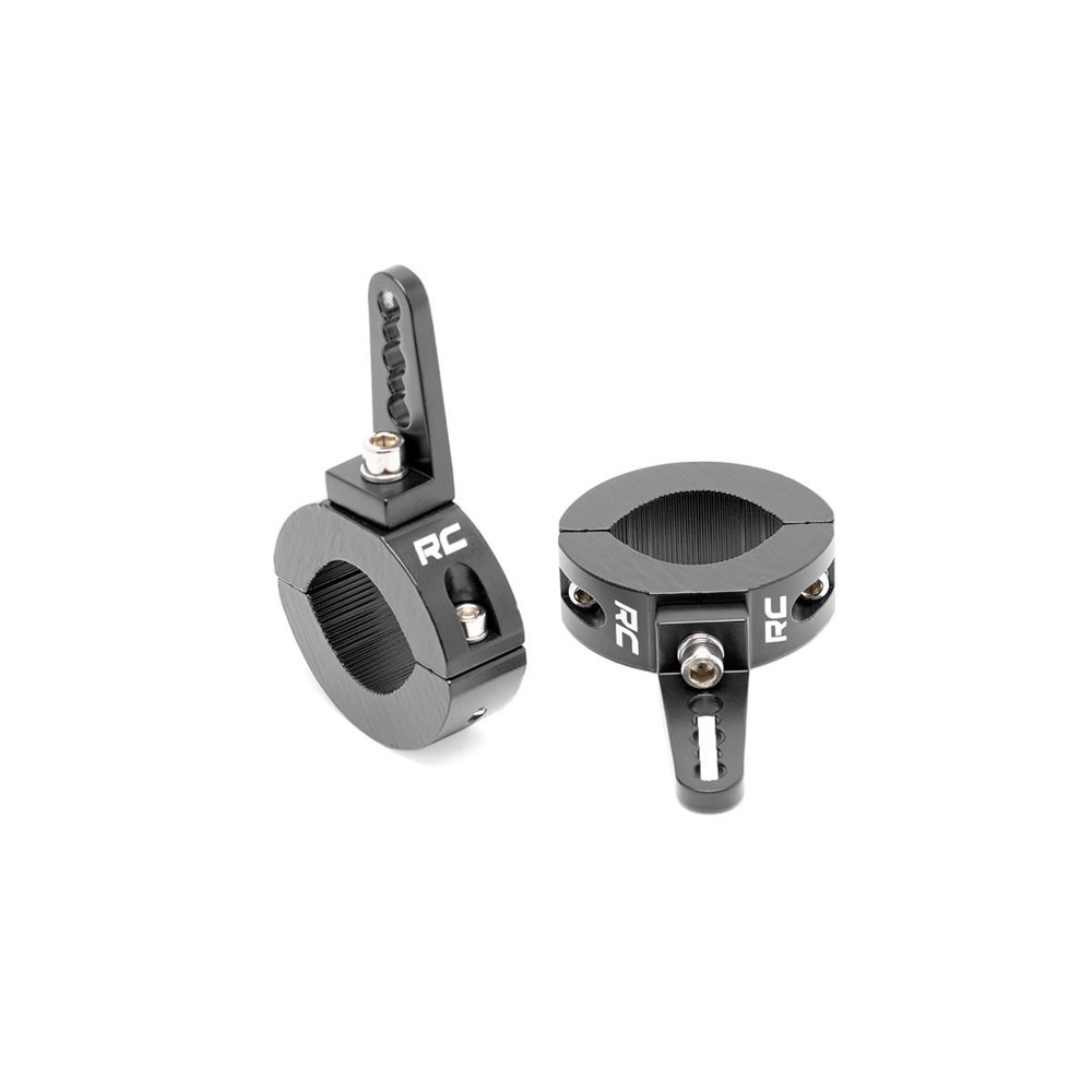 Rough Country Adjustable LED Light Clamps fits on 1.652" Bar 70171