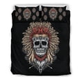 thumbnail image 1 of Tribal Chief Skull - Juego de cama (Negro), 1 of 5