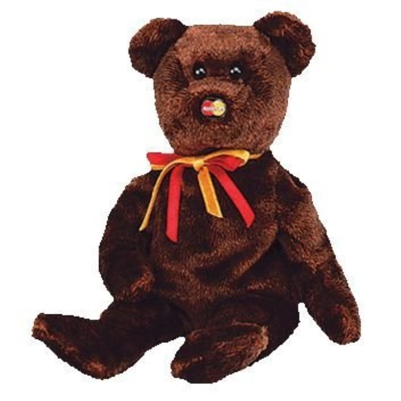 mastercard beanie baby