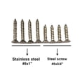 thumbnail image 3 of Juego de enchufes para barras de armario QCAA Heavy Duty Metal, 1-3/8 pulgadas, blanco, 3 of 6