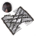 thumbnail image 4 of Magic Hair Comb Clip Beads Stretchy Double Comb Hair Disk,  Plastic, Fashionable Design, Suitable for All Hair Types Magic Hair Comb Clip Beads Stretchy Comb Double, 4 of 7