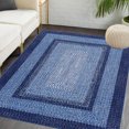 thumbnail image 2 of Modern Print Rug Washable Rugs for Living Room Soft Bedroom Rug Geometric Large Area Rug Non Slip Throw Rugs Stain Resistant Carpet for Nursery Dining Room, 2 of 7