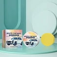 thumbnail image 4 of White Solid Car Wax Kit Cleaner for White Cars Car Waxing Scratch Car Ceramic Coating, 4 of 8