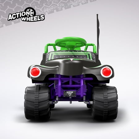 6V GRAVE DIGGER RIDE ON CAR MONSTER TRUCK MONSTER JAM GRAPHICS FOR BOYS & GIRLS 18-36 MONTHS