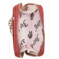 thumbnail image 3 of Juicy Couture Women’s Mini Zip Wallet with Gold-Tone Chain Wristlet – Red, 3 of 4