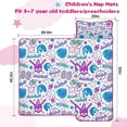 thumbnail image 5 of Colorful Baseball Icons Pattern Toddler Nap Mats for Kids Preschool,Sleeping Mat Bag or Kids,Toddler Sleeping Bag,Toddler Nap Mat or Daycare, 5 of 6