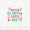 thumbnail image 4 of Inktastic Nana and Poppy Love Me Girls Toddler Dress, 4 of 5
