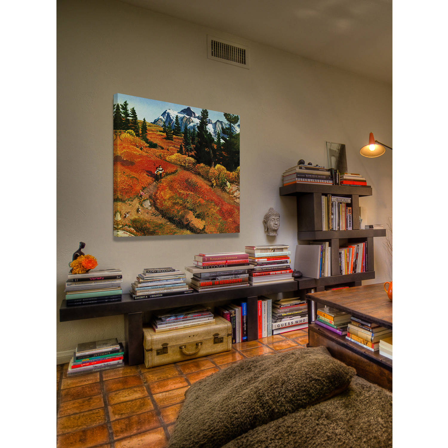 "Fall Photo Op" Painting Print on Wrapped Canvas