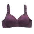 thumbnail image 3 of Vetsdori Lace Everyday Bras for Women Breathable Wireless Bralette Large Bust Bras No Padding,Womens Bras, 3 of 6