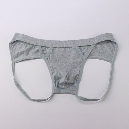 

Men Sexy Low Rise Panties G-strings Thong Jock Strap Underwear Briefs Underpants